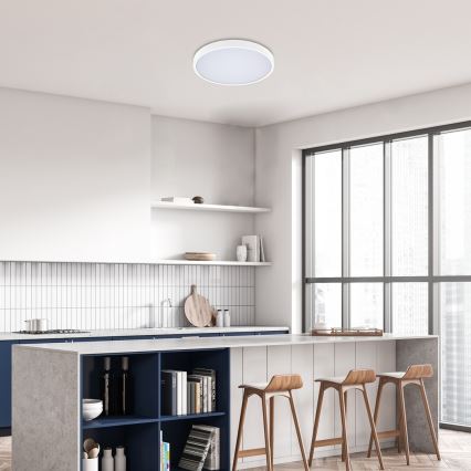 Rabalux - LED Bathroom ceiling light LED/36W/230V 3000/4000/6000K IP44 d. 42 cm white