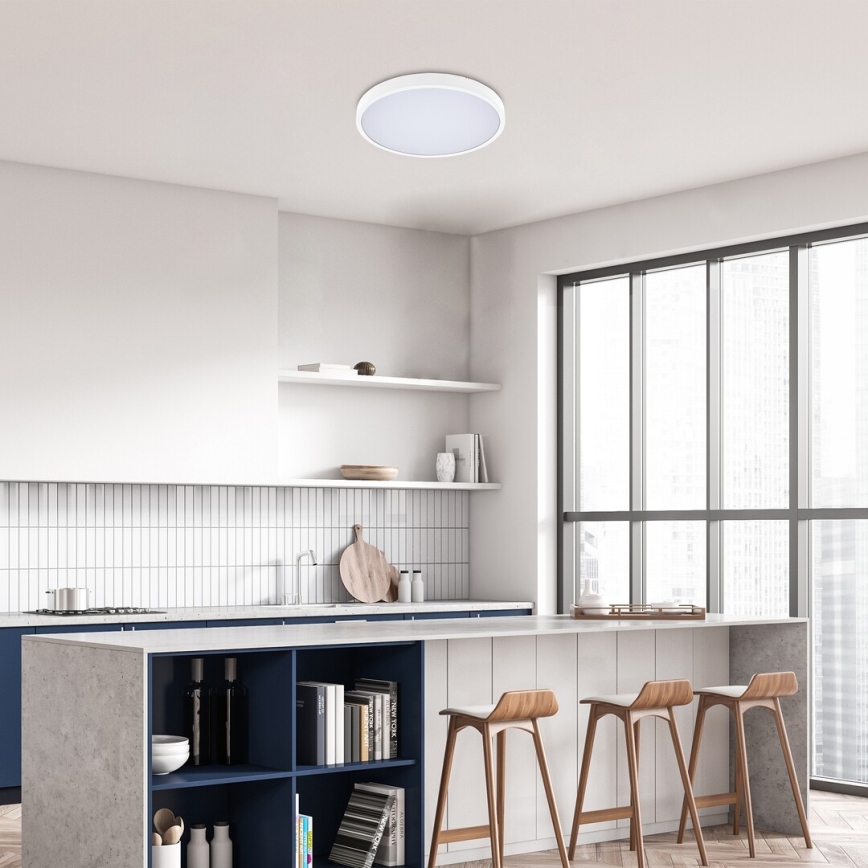 Rabalux - LED Bathroom ceiling light LED/36W/230V 3000/4000/6000K IP44 d. 42 cm white