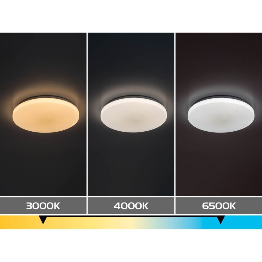 Rabalux - Dimmable LED Ceiling Light LED/34W/230V 3000-6500K Ø 38 cm + Remote Control