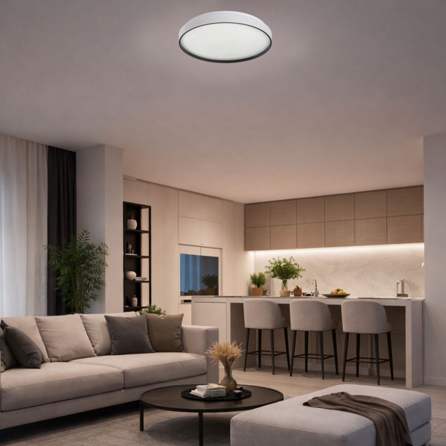 Rabalux - Dimmable LED ceiling light LED/34W/230V 3000-6500K Ø 38 cm + remote control