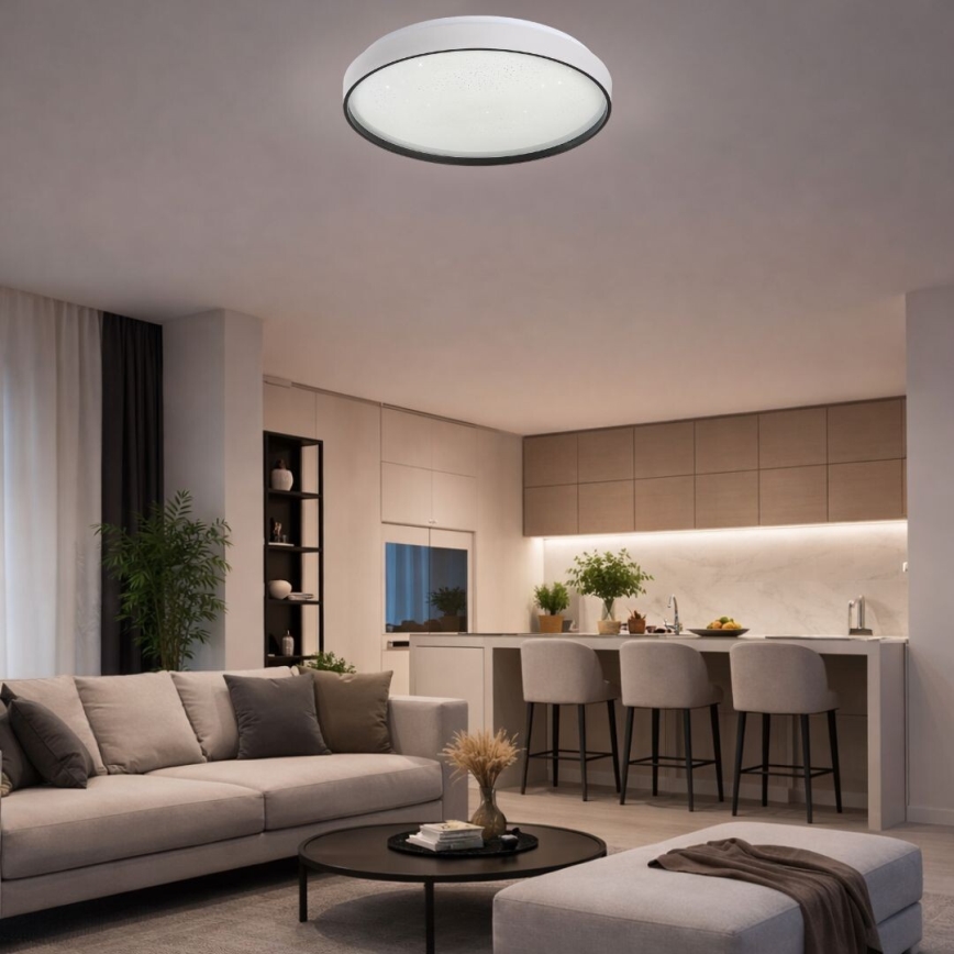 Rabalux - Dimmable LED Ceiling Light LED/80W/230V 3000–6500K Ø 77 cm + Remote Control