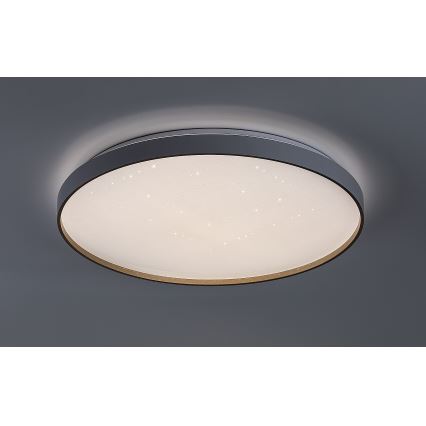Rabalux - Dimmable LED ceiling light LED/80W/230V 3000-6500K Ø 77 cm + remote control