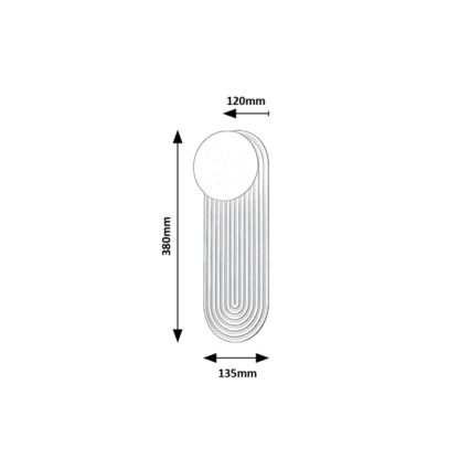 Rabalux - Wall light 1xG9/25W/230V