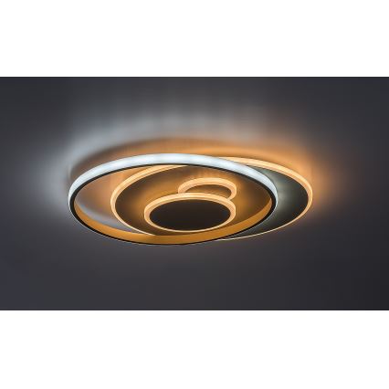 Rabalux - Dimmable LED Ceiling Light LED/57W/230V 3000-6000K 48,5x40 cm + Remote Control