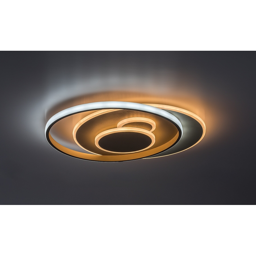 Rabalux - Dimmable LED Ceiling Light LED/57W/230V 3000-6000K 48,5x40 cm + Remote Control