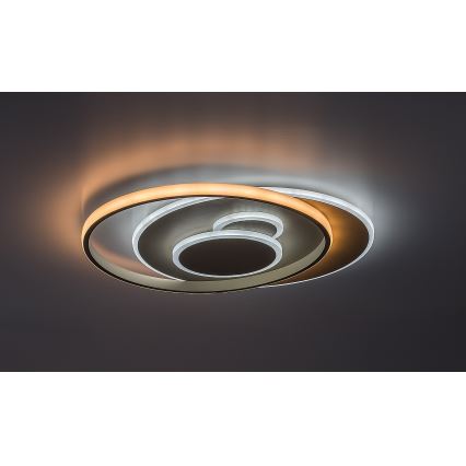 Rabalux - Dimmable LED Ceiling Light LED/57W/230V 3000-6000K 48,5x40 cm + Remote Control