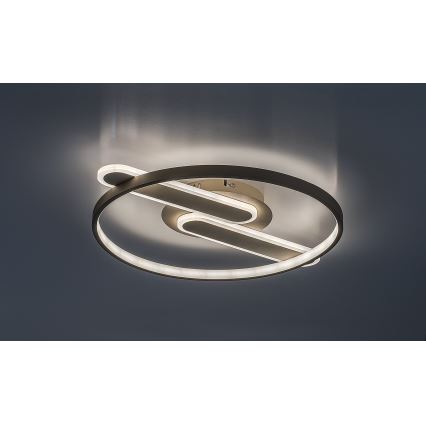 Rabalux - Dimmable LED Ceiling Light, 55W, 230V, 3000–6000K, 53×45 cm + Remote Control
