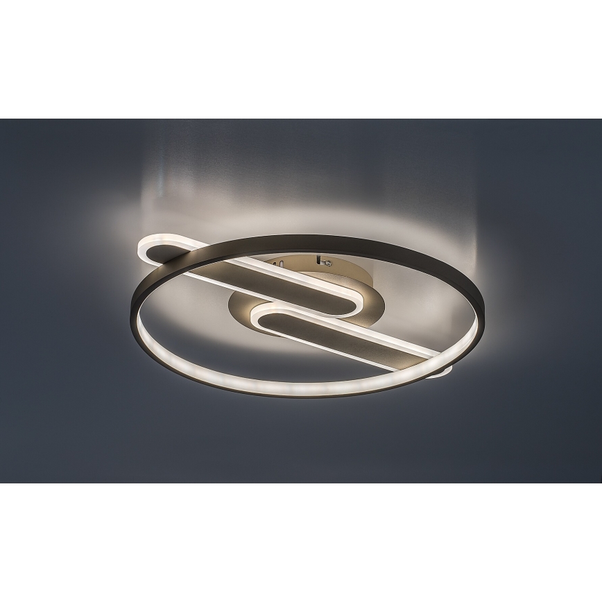 Rabalux - Dimmable LED Ceiling Light, 55W, 230V, 3000–6000K, 53×45 cm + Remote Control