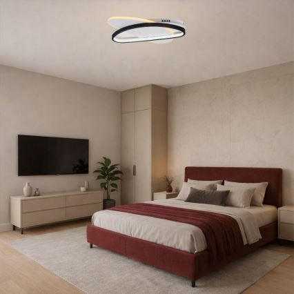 Rabalux - Dimmable LED Ceiling Light LED/57W/230V 3000–6000K 45 x 30.5 cm + Remote Control