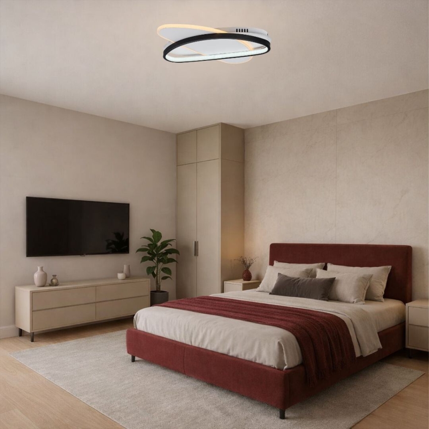 Rabalux - Dimmable LED Ceiling Light LED/57W/230V 3000–6000K 45 x 30.5 cm + Remote Control