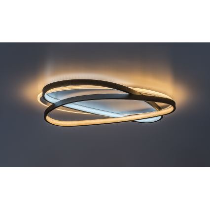 Rabalux - LED Dimmable Ceiling Light LED/57W/230V 3000-6000K 53x38 cm + remote control