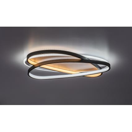 Rabalux - LED Dimmable Ceiling Light LED/57W/230V 3000-6000K 53x38 cm + remote control