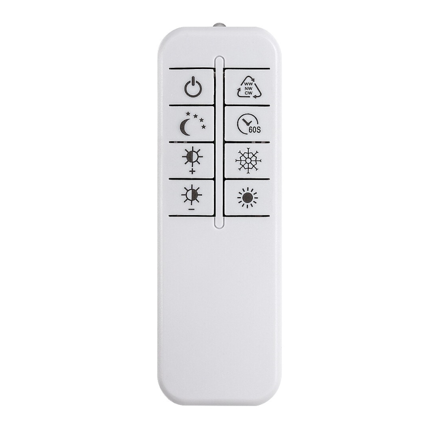 Rabalux - Dimmable LED ceiling light LED/18W/230V 3000-6500K 37x33 cm + remote control