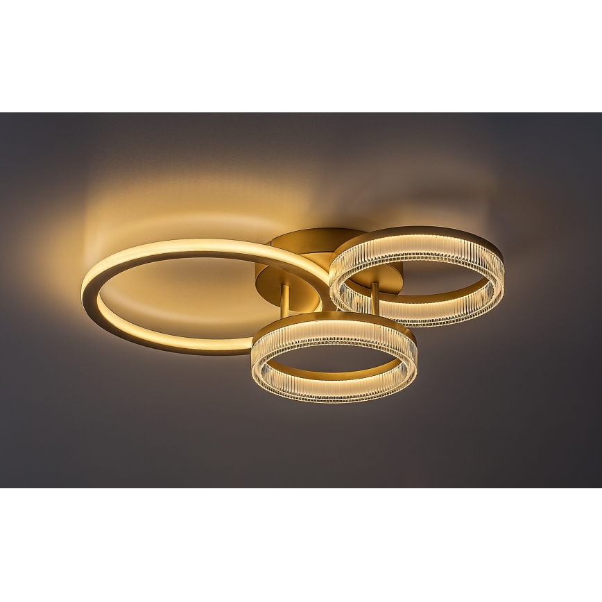 Rabalux - Dimmable LED Ceiling Light LED/38W/230V 3000-6500K 58,5x38 cm + remote control