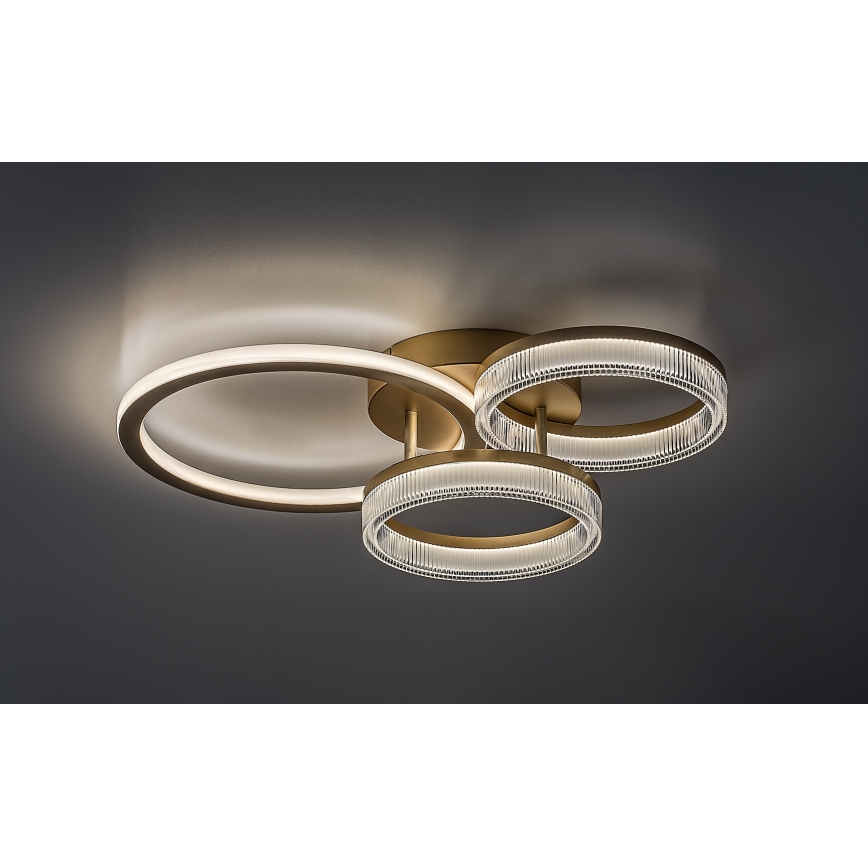 Rabalux - Dimmable LED Ceiling Light LED/38W/230V 3000-6500K 58,5x38 cm + remote control