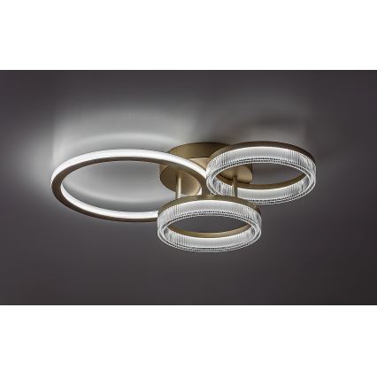 Rabalux - Dimmable LED Ceiling Light LED/38W/230V 3000-6500K 58,5x38 cm + remote control