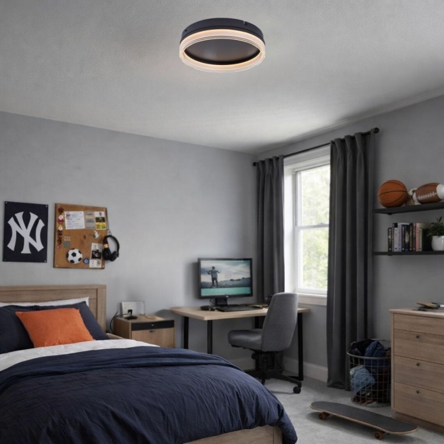 Rabalux - Dimmable LED Ceiling Light LED/18W/230V 3000-6500K Ø 33 cm + Remote Control