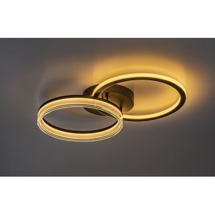 Rabalux - LED Dimmable Ceiling Light LED/38W/230V 3000-6500K 60x35 cm + Remote Control