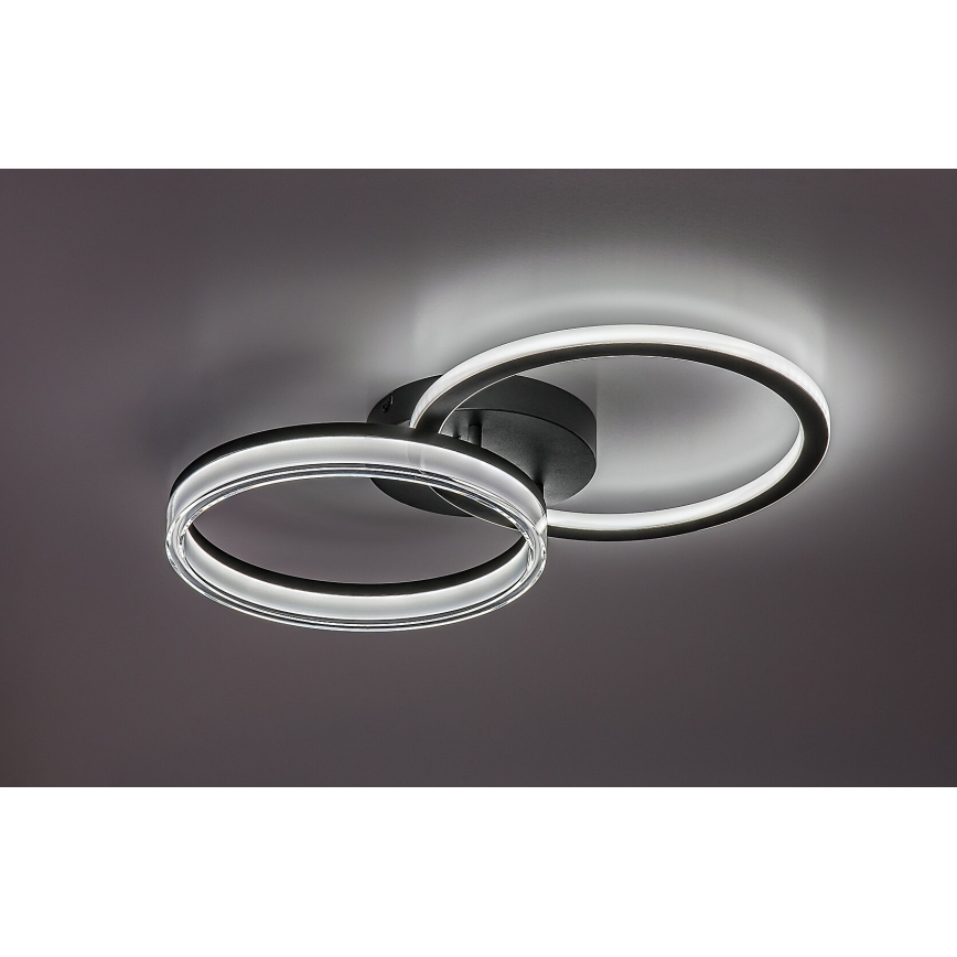 Rabalux - LED Dimmable Ceiling Light LED/38W/230V 3000-6500K 60x35 cm + Remote Control