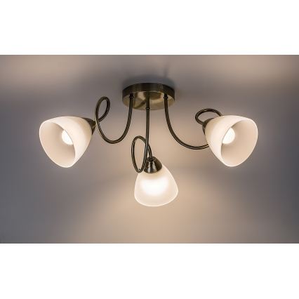 Rabalux - Flush-mount ceiling light 3xE27/60W/230V