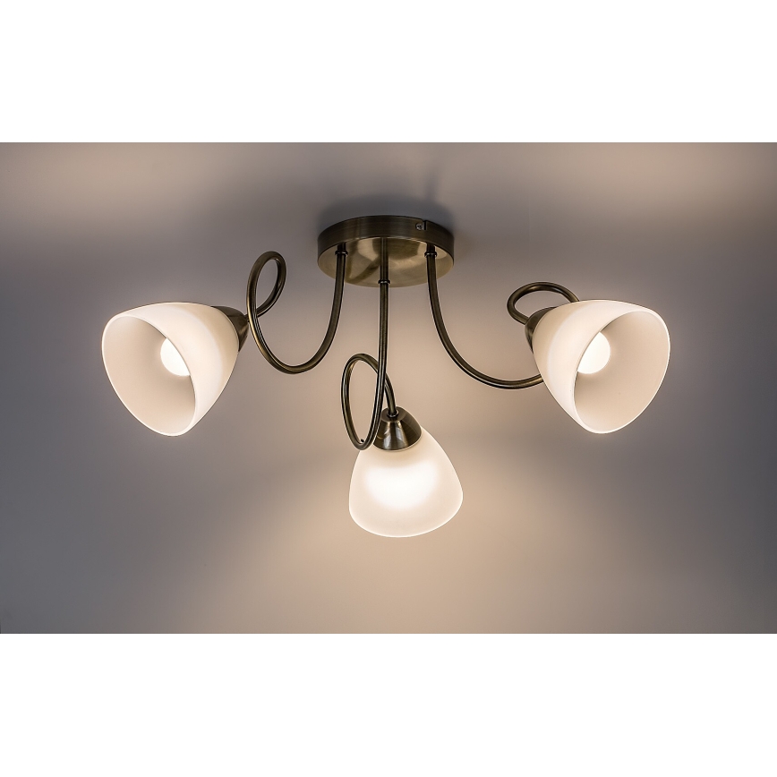 Rabalux - Flush-mount ceiling light 3xE27/60W/230V