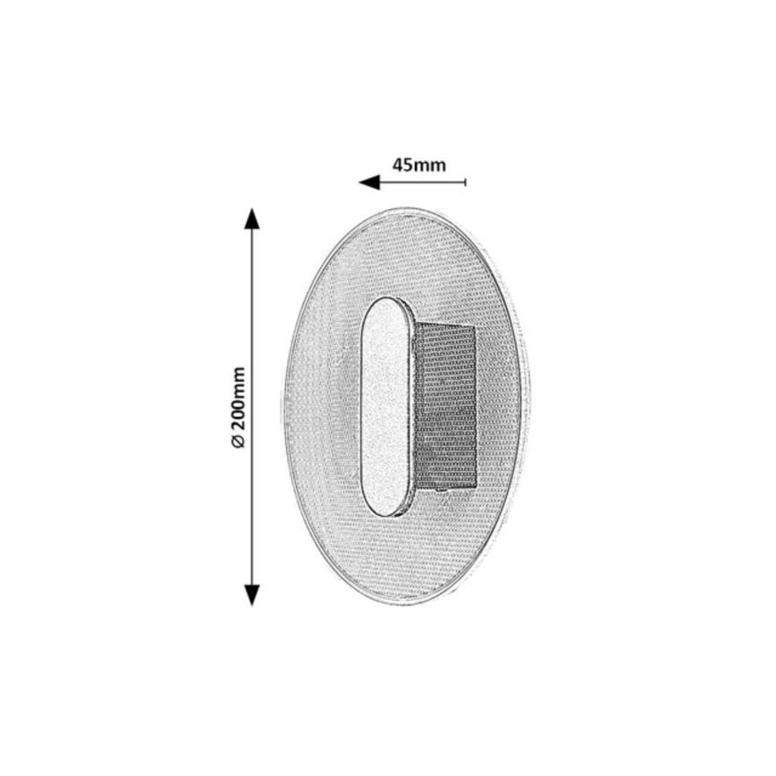 Rabalux - LED Wall Light LED/6W/230V