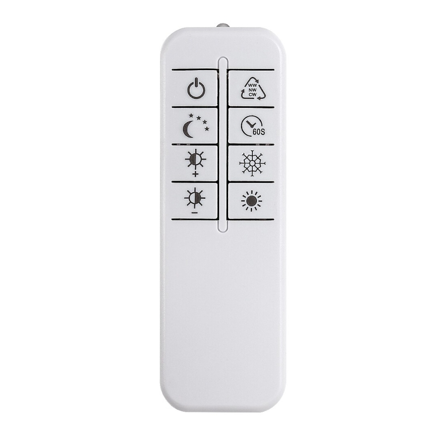 Rabalux - LED Dimmable ceiling light LED/24W/230V 3000-6500K 46x33 cm + remote control