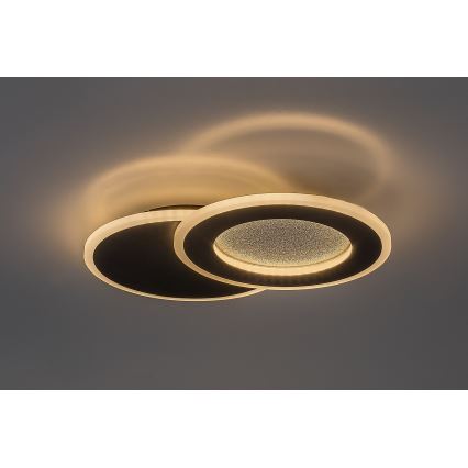 Rabalux - Dimmable LED ceiling light LED/24W/230V 3000-6500K 35x23 cm + remote control