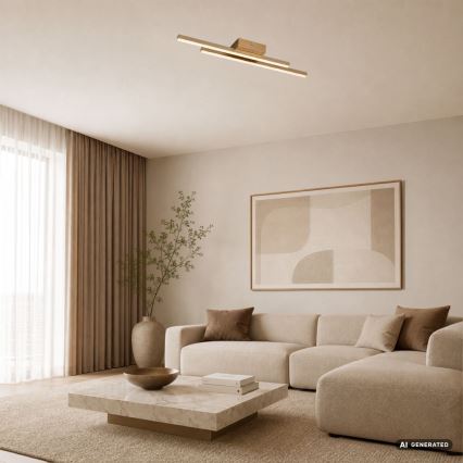 Rabalux - LED Ceiling Light LED/12W/230V 3000K gold