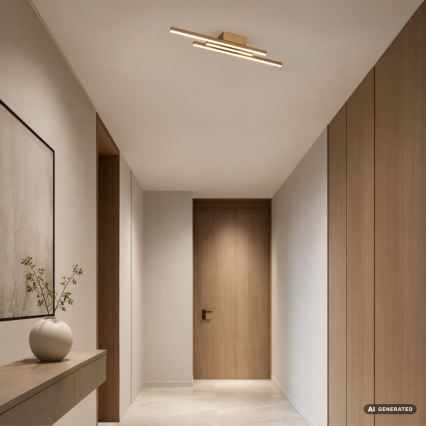 Rabalux - LED Ceiling light LED/18W/230V 3000K gold
