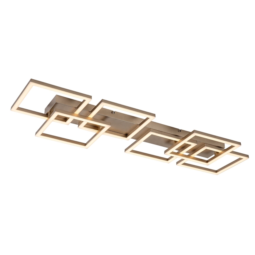 Rabalux - LED Dimmable ceiling light LED/40W/230V 3000-6500K 33x100 cm gold + remote control