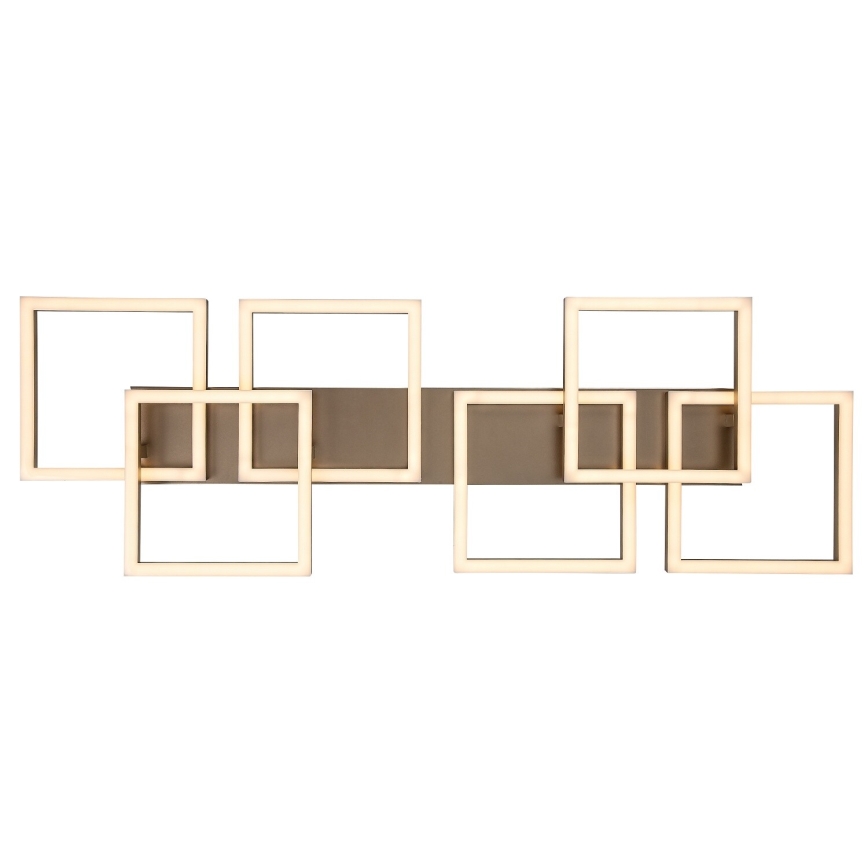 Rabalux - LED Dimmable ceiling light LED/40W/230V 3000-6500K 33x100 cm gold + remote control