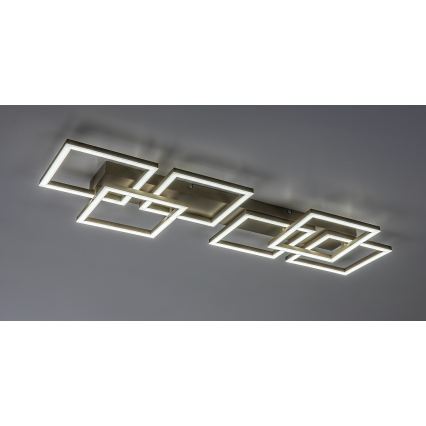 Rabalux - LED Dimmable ceiling light LED/40W/230V 3000-6500K 33x100 cm beige + remote control