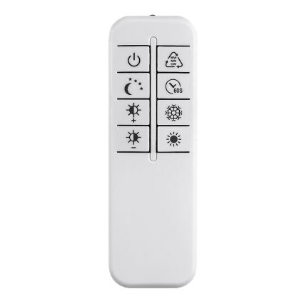 Rabalux - LED Dimmable ceiling light LED/40W/230V 3000-6500K 33x100 cm beige + remote control