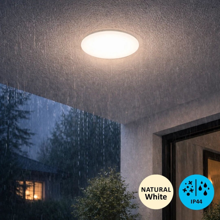 Rabalux - LED Bathroom Ceiling Light LED/12W/230V IP44 4000K Ø 25.5 cm