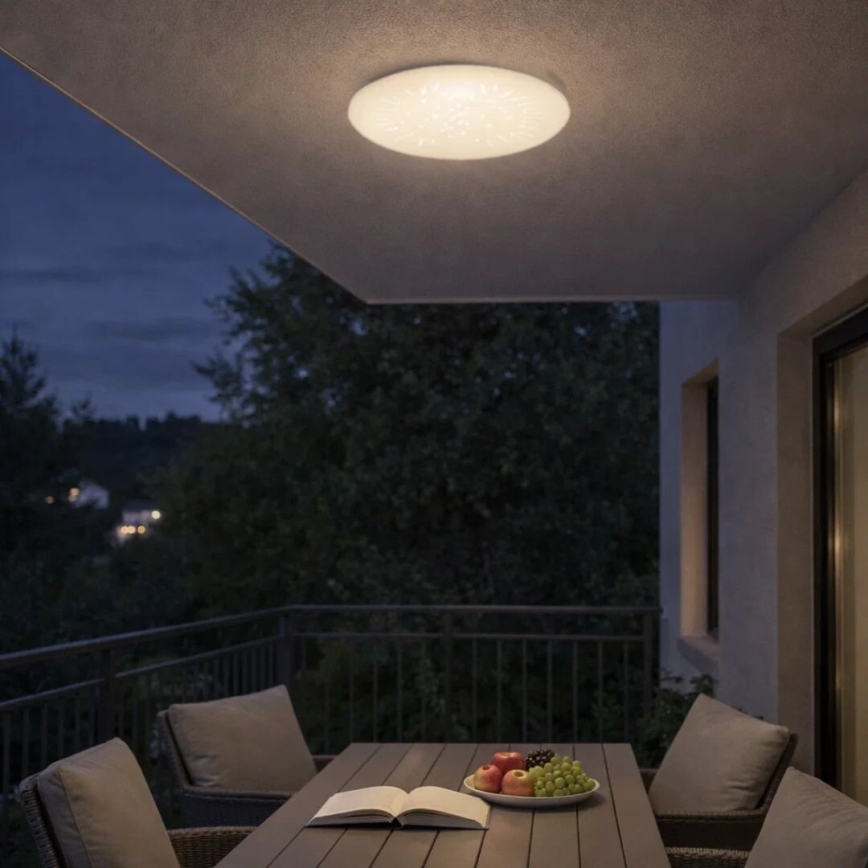 Rabalux - LED Bathroom Ceiling Light LED/24W/230V IP44 4000K Ø 37.5 cm