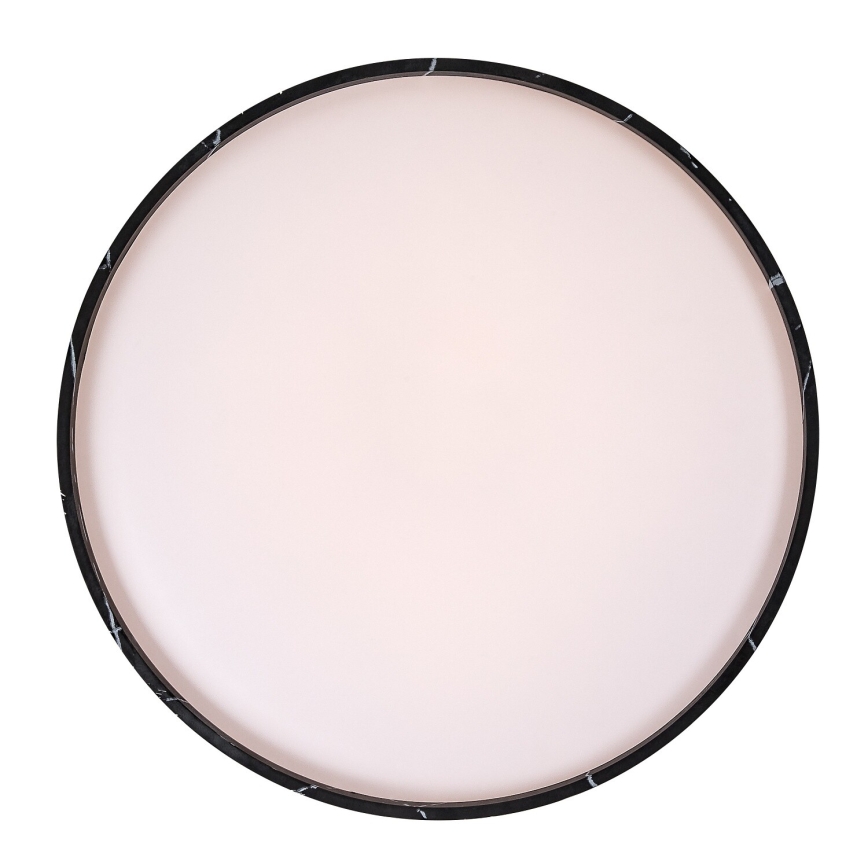 Rabalux - Dimmable LED ceiling light LED/24W/230V 3000-6500K Ø 38 cm black + remote control