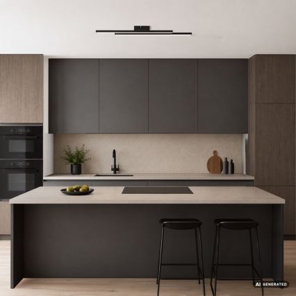 Rabalux - LED Ceiling Light LED/12W/230V 3000K black