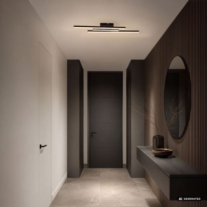 Rabalux - LED Ceiling Light LED/18W/230V 3000K black