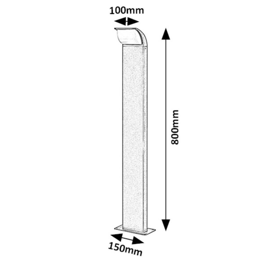 Rabalux - LED Outdoor lamp LED/9W/230V IP65