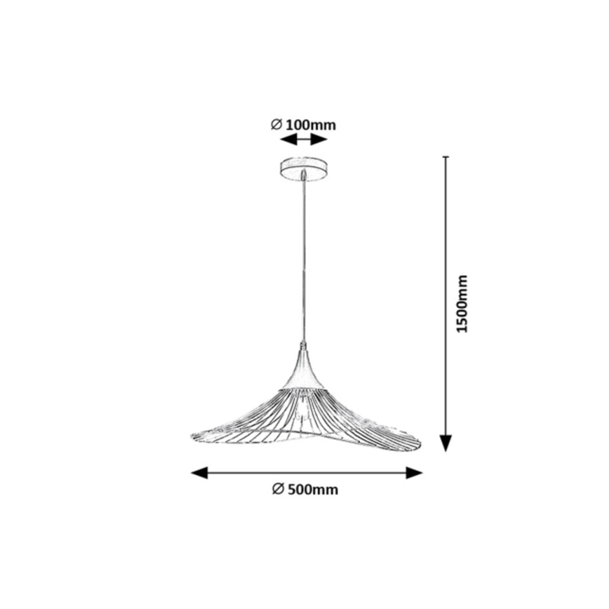 Rabalux - Chandelier on a string 1xE27/60W/230V