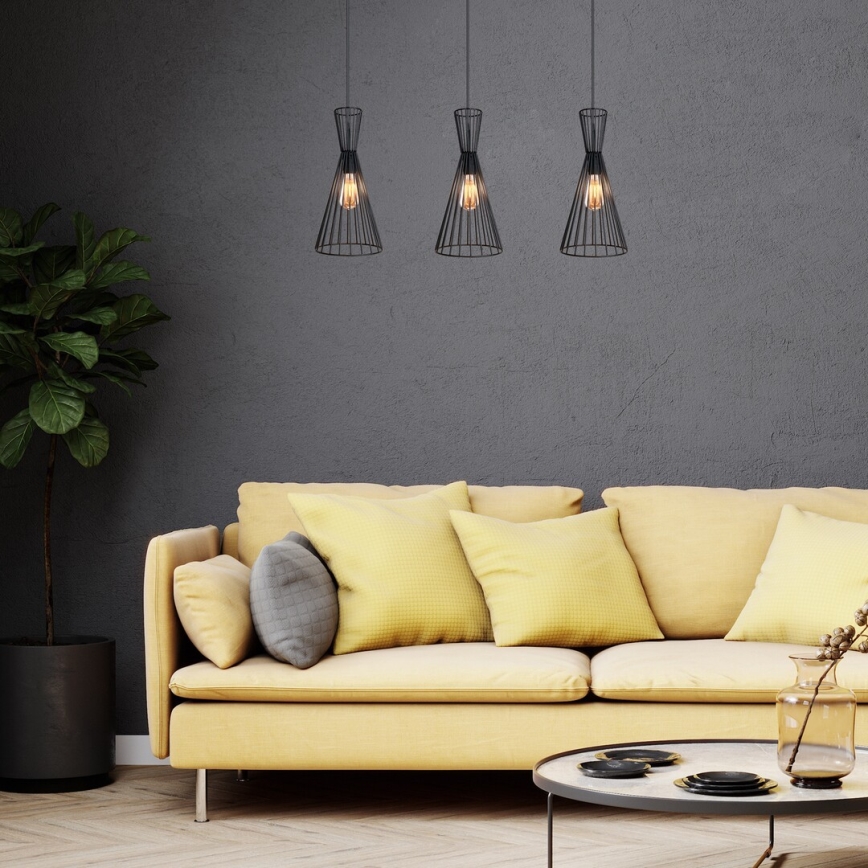 Rabalux - Chandelier on a string 3xE27/60W/230V