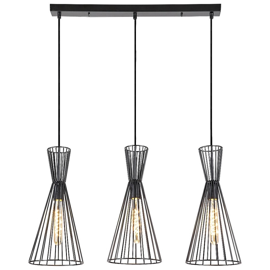 Rabalux - Chandelier on a string 3xE27/60W/230V