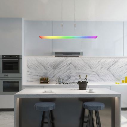 Rabalux - LED RGB Dimmable chandelier on a string LED/24W/230V Wi-Fi Tuya + remote control