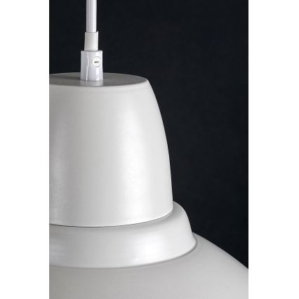 Rabalux - Pendant light on cable 1xE27/60W/230V Ø 36 cm white