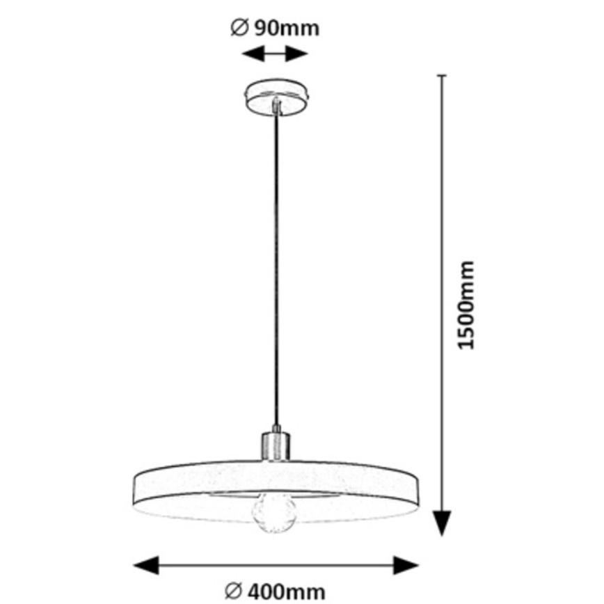 Rabalux - Chandelier on a string 1xE27/40W/230V