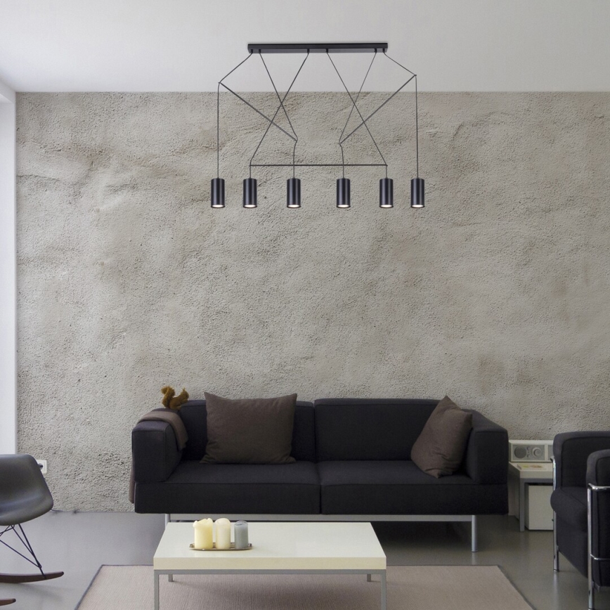 Rabalux - Chandelier on a string 6xGU10/50W/230V