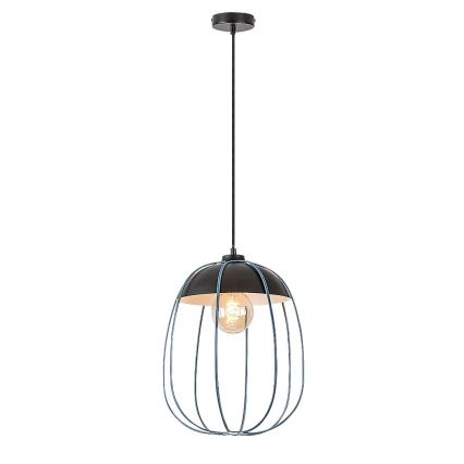 Rabalux - Chandelier on a string 1xE27/60W/230V black/blue