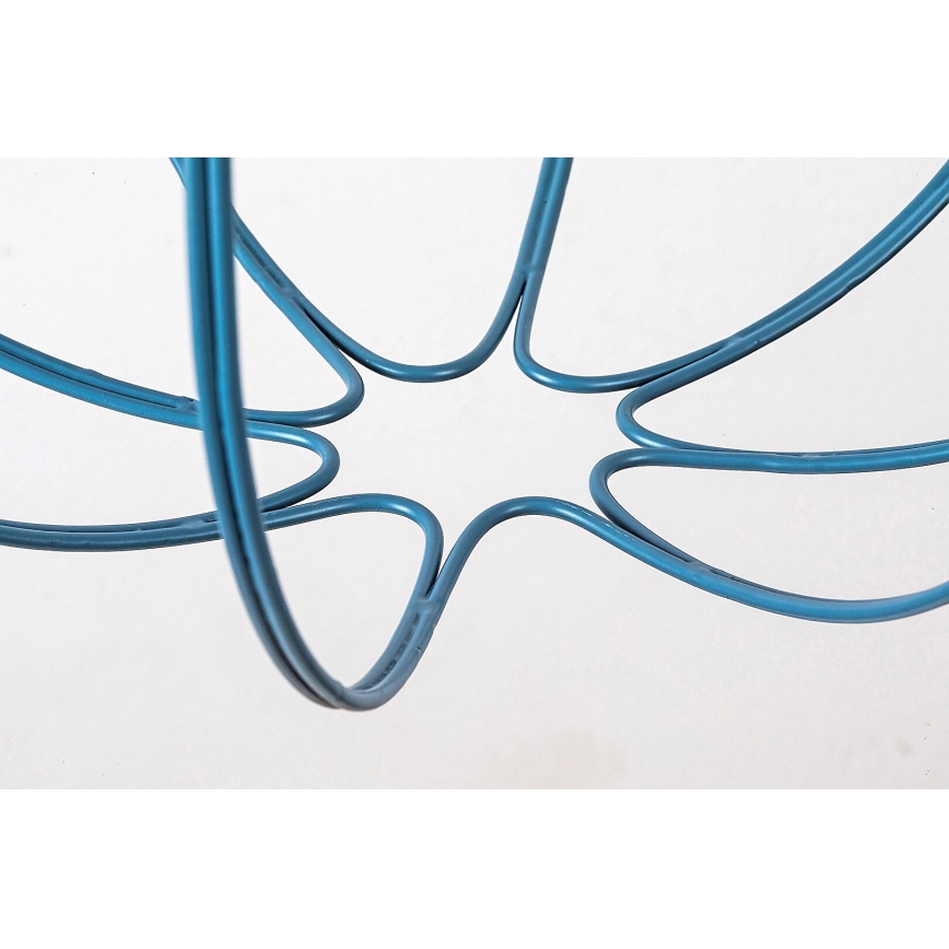 Rabalux - Chandelier on a string 1xE27/60W/230V black/blue