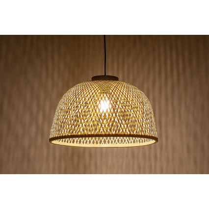 Rabalux - Chandelier on a string 1xE27/25W/230V rattan